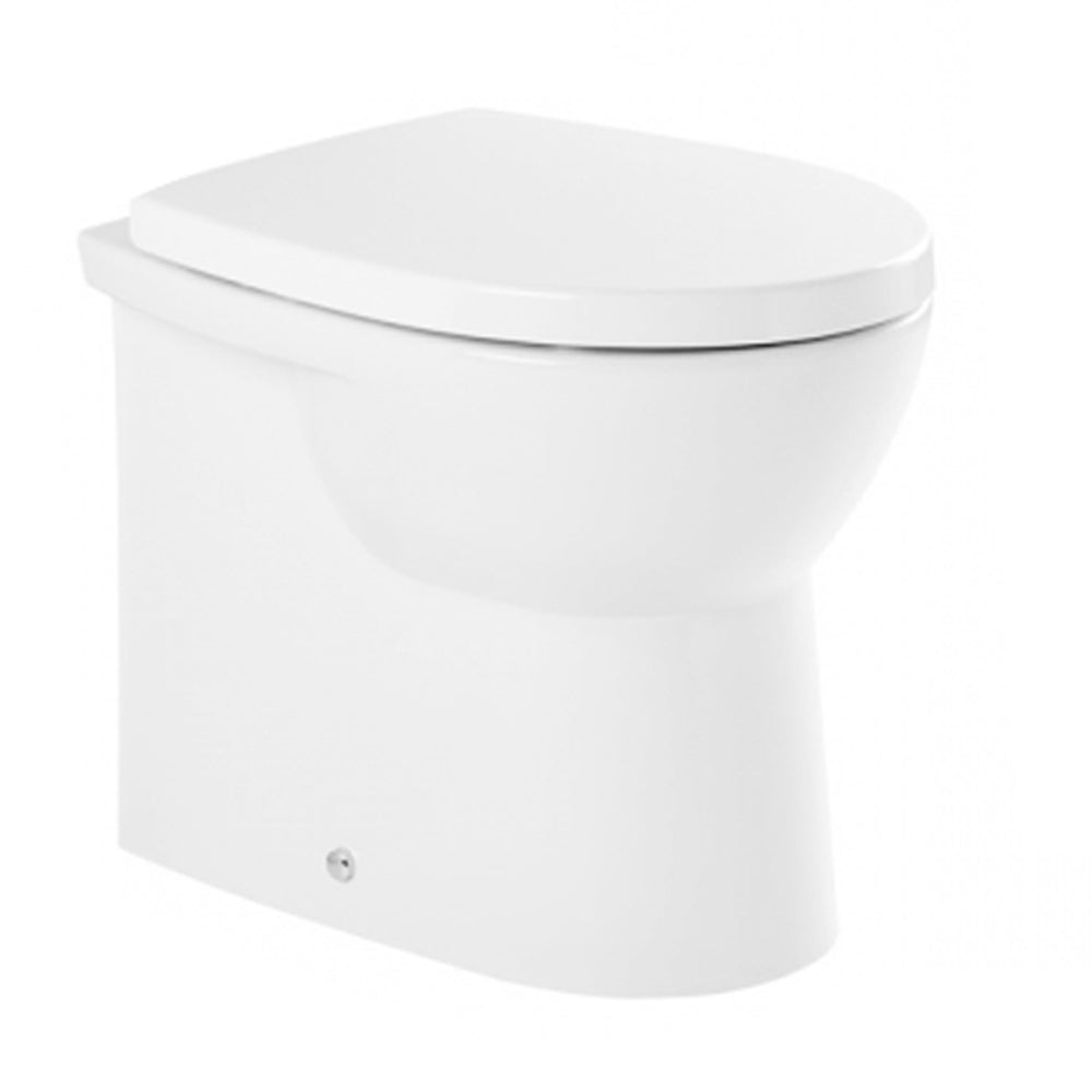Wc filo muro per spazi piccoli mod. Casual cm 34x49 con sedile chiusura rallentata