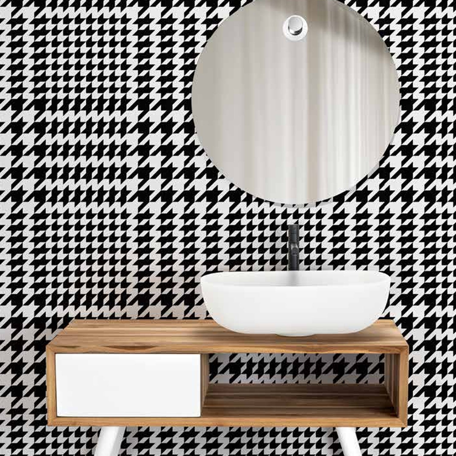 Lavabo da appoggio in resina Bianco matt semi-trasparente serie ''Snob2.0'' Cipi 55cm