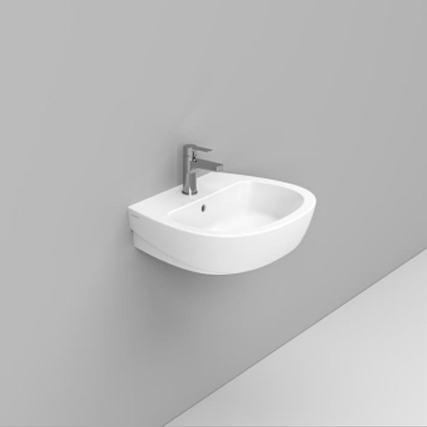 Lavabo sospeso Ceramica Dolomite modello Demy 55x46 cm