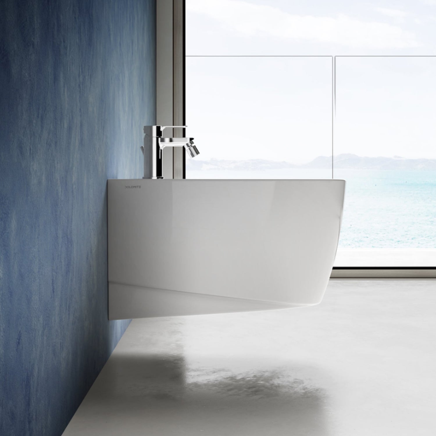 Bidet sospeso Ceramica Dolomite modello Demy 54x36 cm