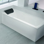 Vasca Bagno rettangolare in acrilico con poggiatesta cm 170x70