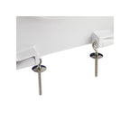 Sedile wc in termoindurente per Casa Ceramica LAUFEN vaso modello MIMO cm cerniere regolabili