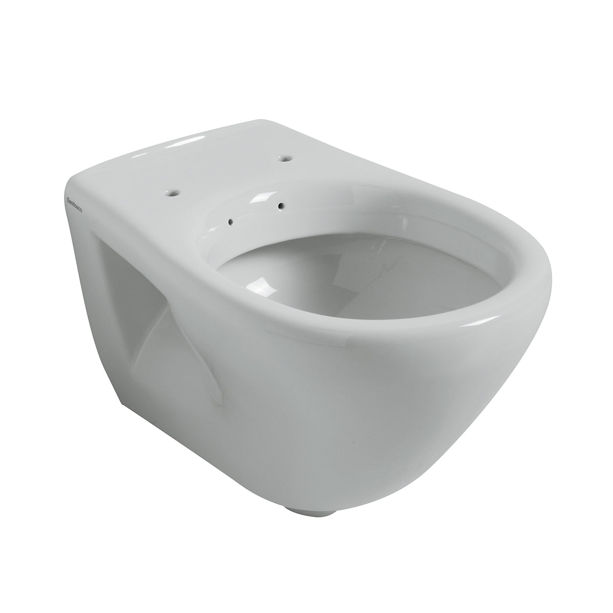 Vaso-bidet sospeso per disabili BathCore modello Consil 37 cm - Bianco