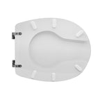 Sedile in legno per vaso BathCore serie Consil modello Vela â€“ Bianco