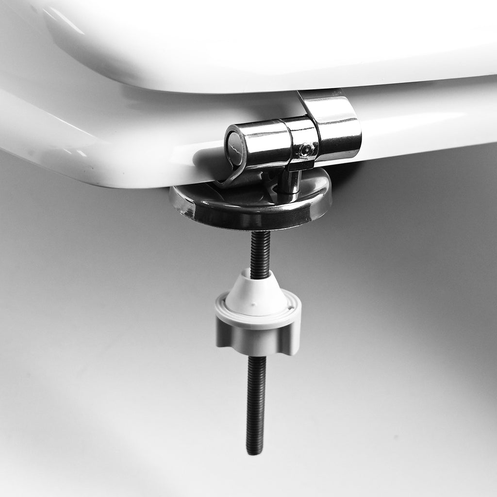 Sedile in legno per vaso BathCore serie Consil modello Vela â€“ Bianco