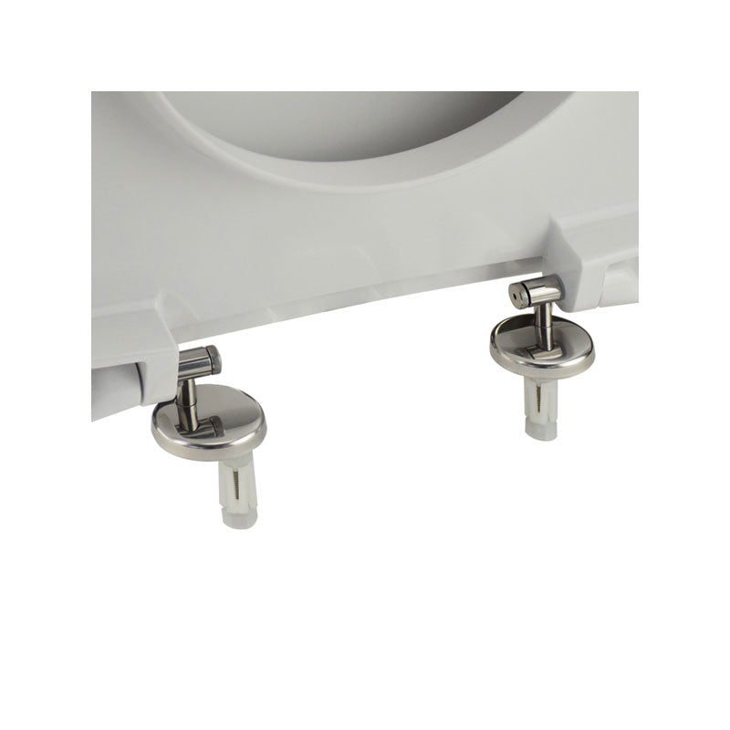 Sedile wc in termoindurente con chiusura tradizionale per Vaso IDEAL STANDARD Modello TONDA