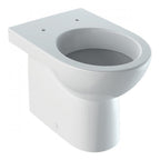 Sanitari filoparete wc+bidet +sedile normal close Geberit 'Selnova' cm 53