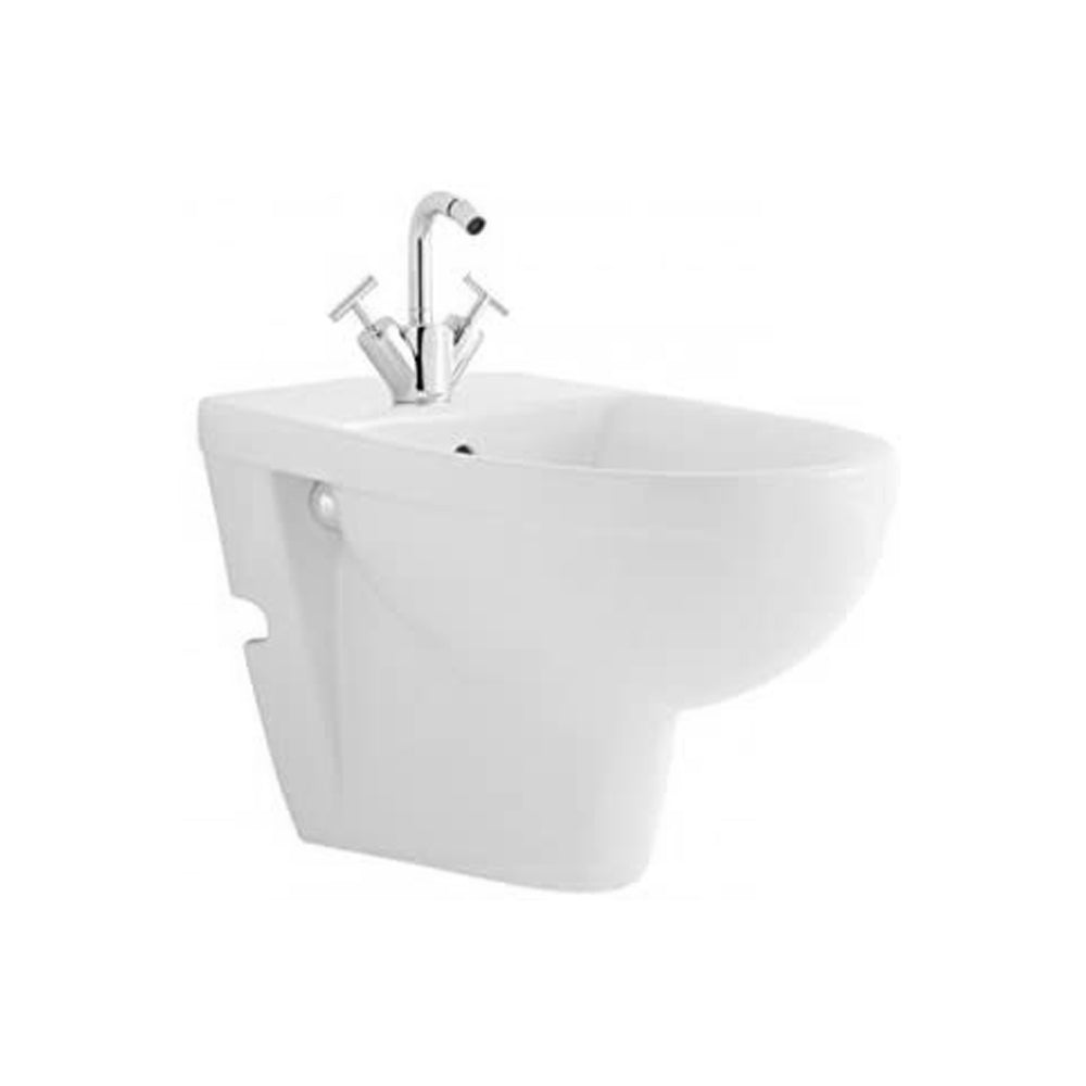 Sanitari sospesi wc+bidet +sedile soft close Geberit 'Selnova Pro' cm 53