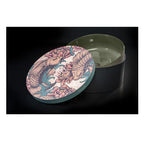 Lavandino da appoggio in argilla cm 42x16h serie Indextinta by Cipi - interno Smeraldo Buddah