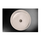 Lavandino da appoggio in argilla cm 42x16h serie Indextinta by Cipi - interno Bianco lucido