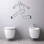 Santari sospesi serie Skip 55 in ceramica bianca con coprivaso chiusura softclose- Disegno Ceramica