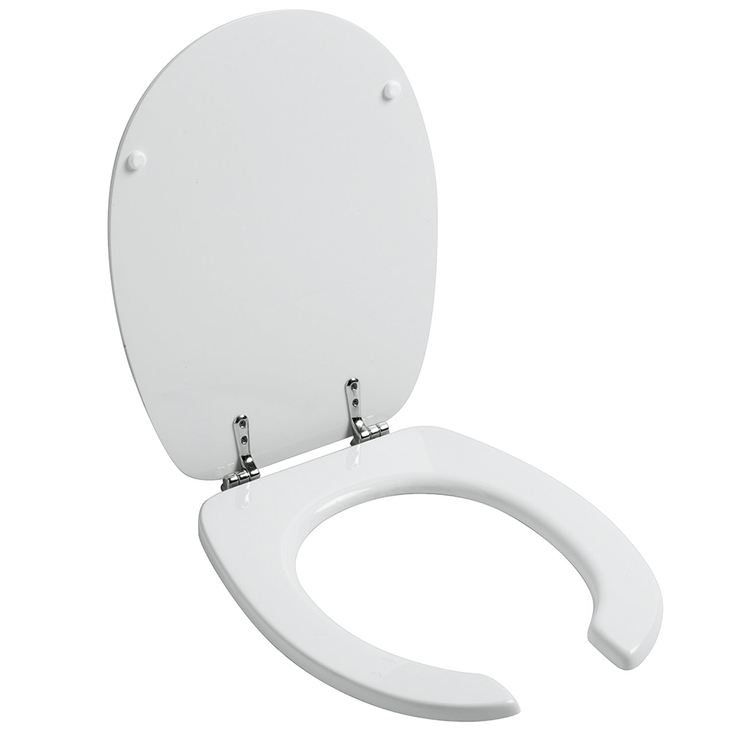 Sedile wc in poliestere colato per vaso disabili BathCore