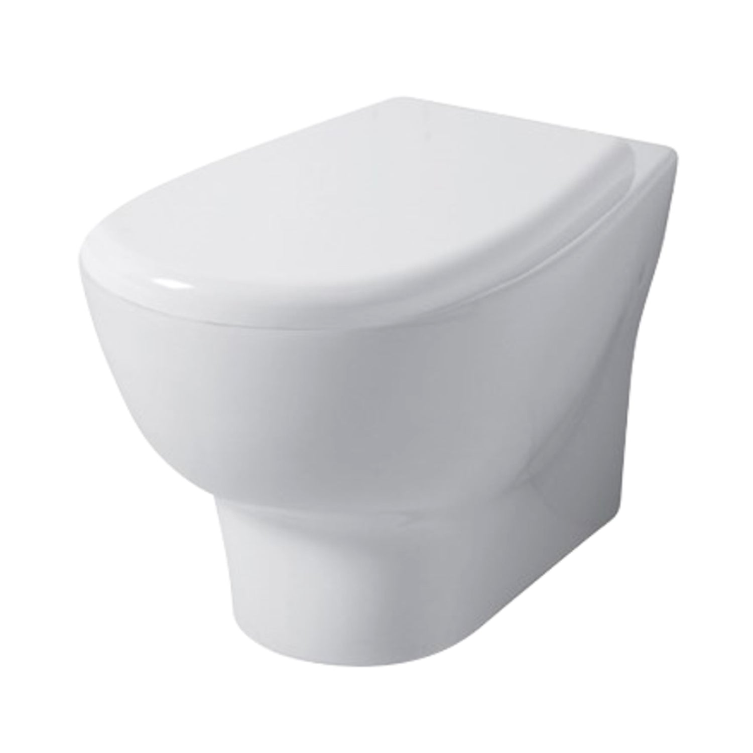 Wc sospeso serie Touch 54 cm con sedile soft-close Disegno Ceramica