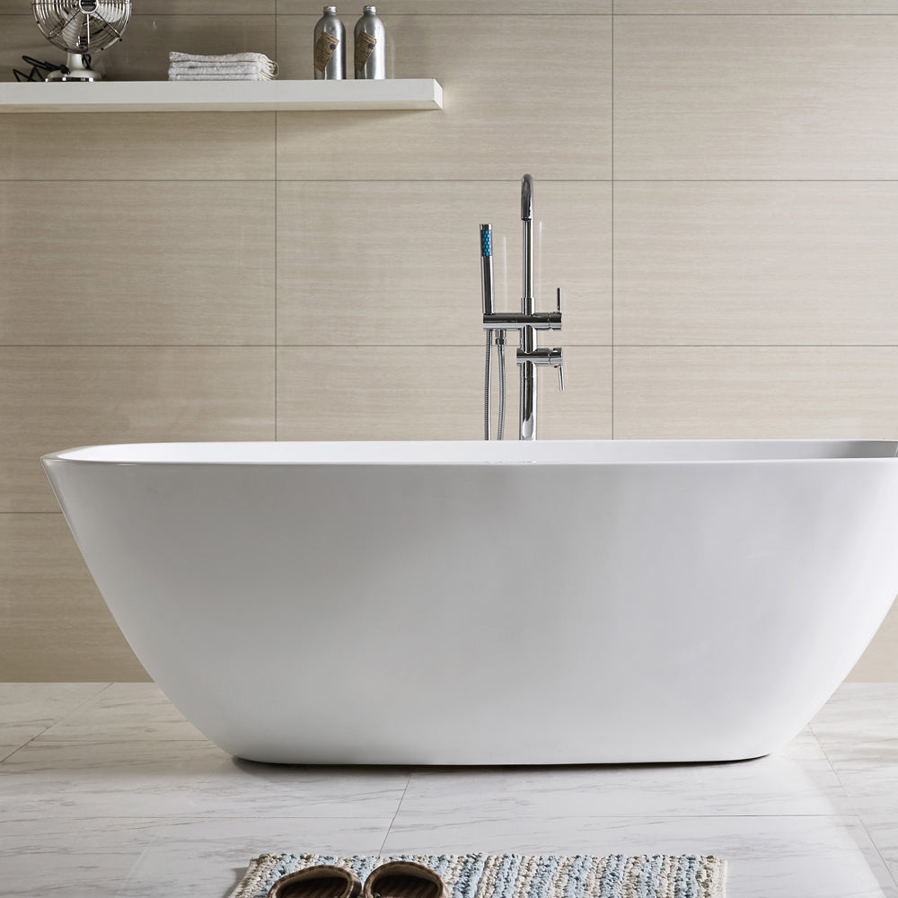 Vasca centro stanza modello Quarzo Freestanding cm 180x87x60