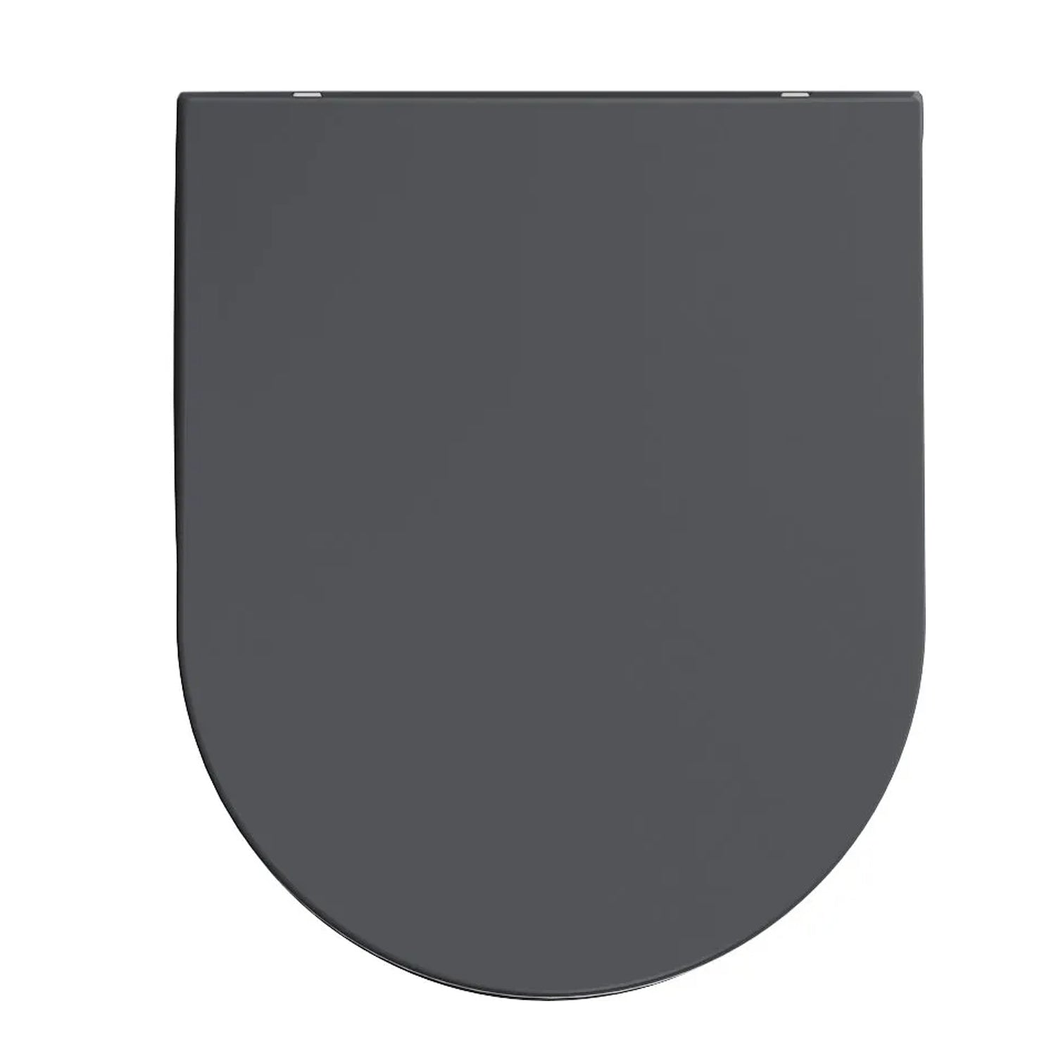 Copriwater Soft Close per vaso sospeso BathCore serie Infinity color Antracite Opaco