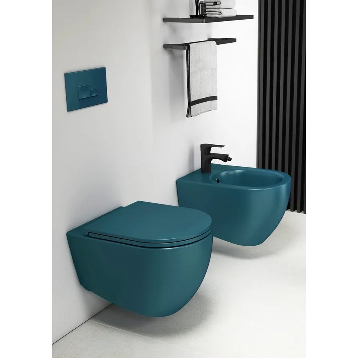 Vaso sospeso Rimless BathCore serie Infinity 53x36