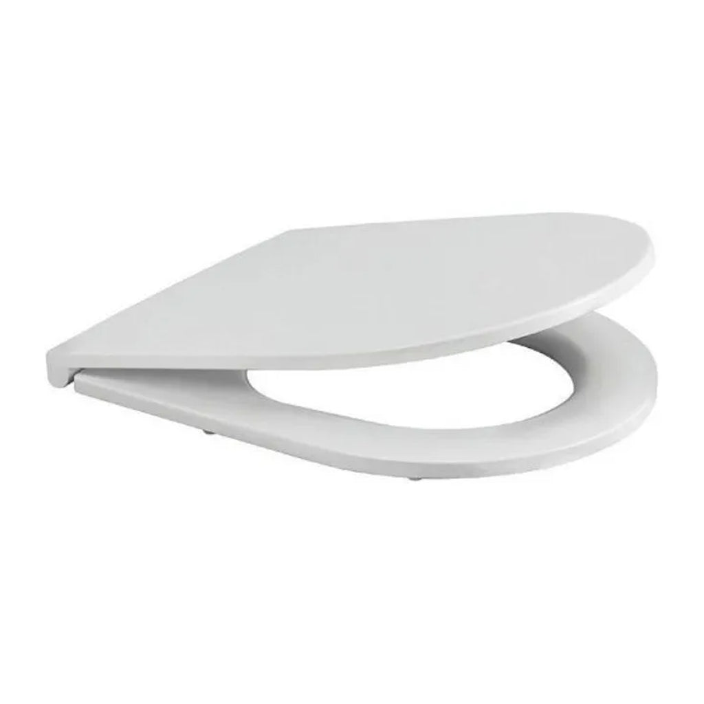 Sanitari sospesi Rimless con copriwater Soft Close BathCore serie Infinity 53x36