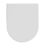 Copriwater Bathcore Soft Close per vaso sospeso serie Infinity color Bianco Opaco