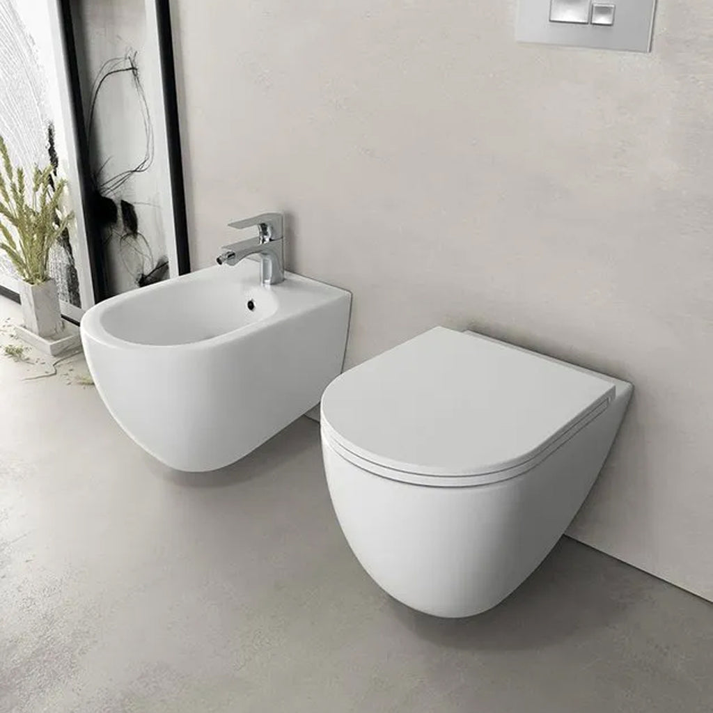 Bidet Filomuro Rimless BathCore serie Infinity 53x36