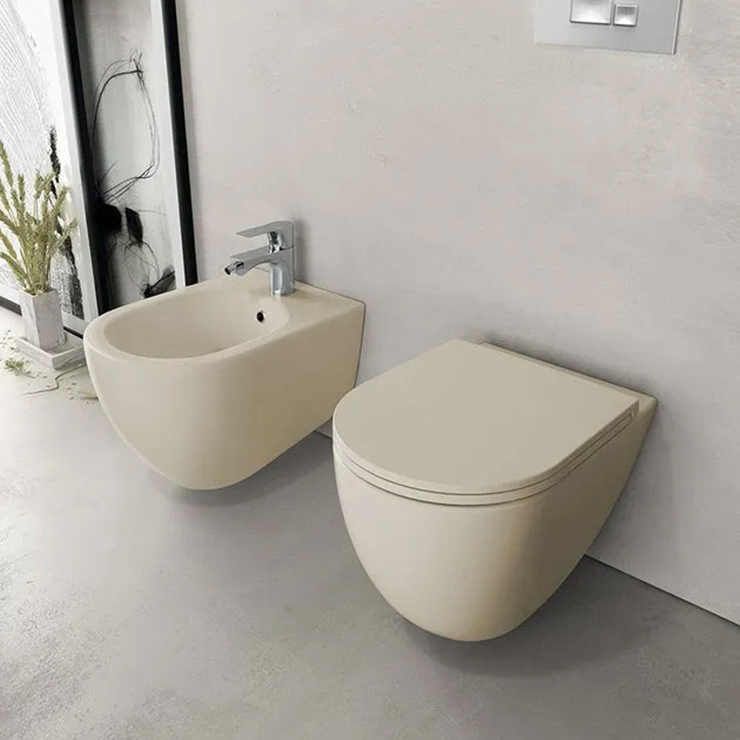 Bidet Filomuro Rimless BathCore serie Infinity 53x36