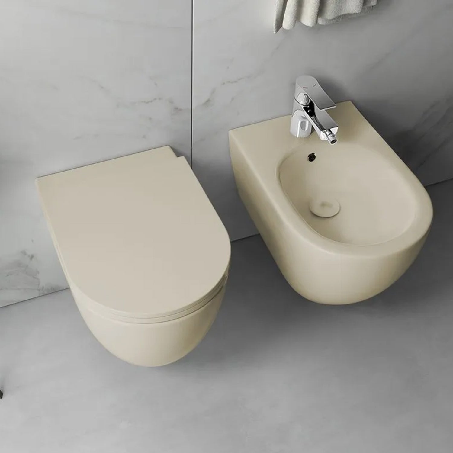 Bidet Filomuro Rimless BathCore serie Infinity 53x36