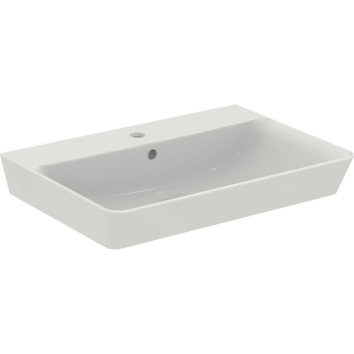 Lavabo sospeso Ideal Standard modello Connect AIR 65x46 cm