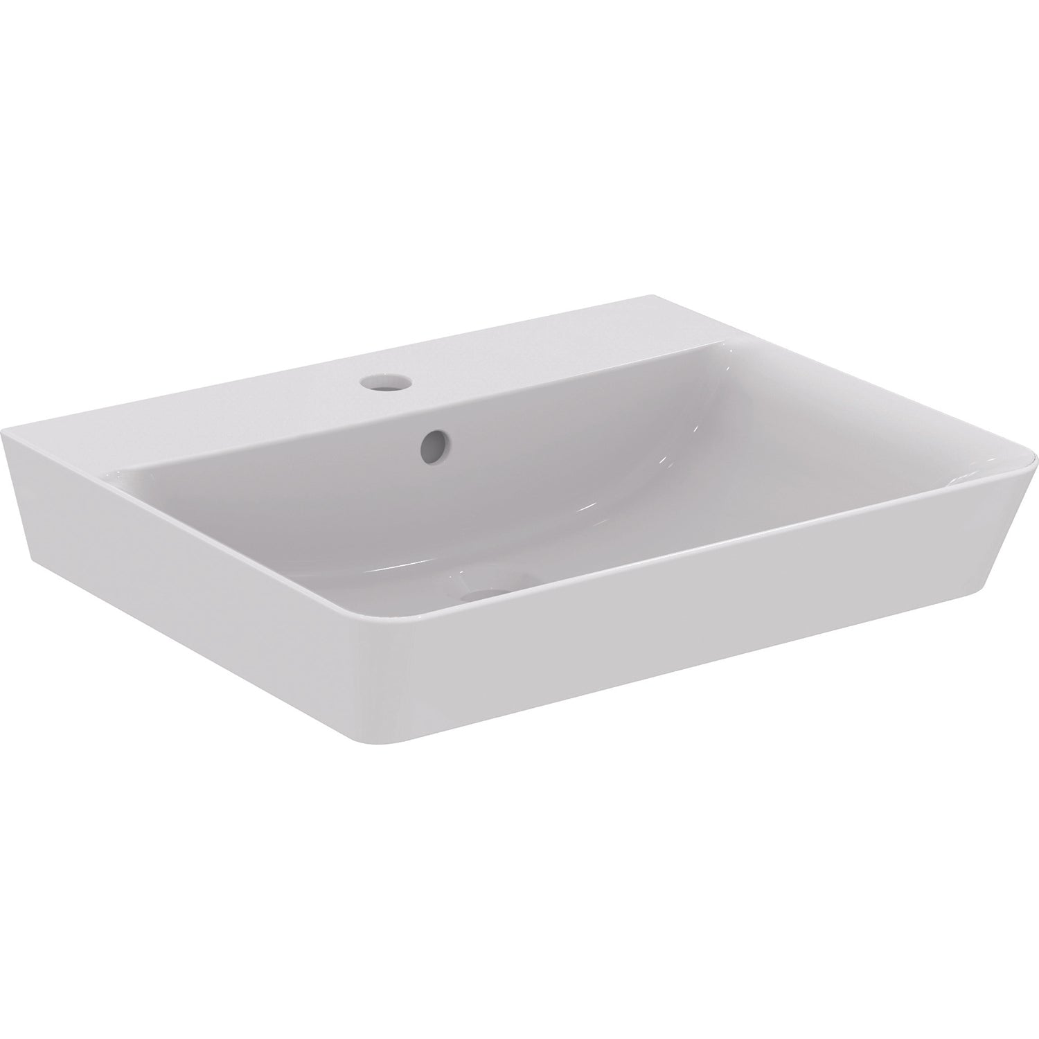 Lavabo sospeso Ideal Standard modello Connect AIR 55x46 cm