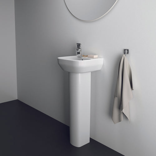 Lavabo sospeso Ideal Standard modello I.life A 30x35 cm foro a sinistra