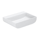 Lavabo da appoggio Azzurra linea Leuca 60x45 cm - Bianco lucido