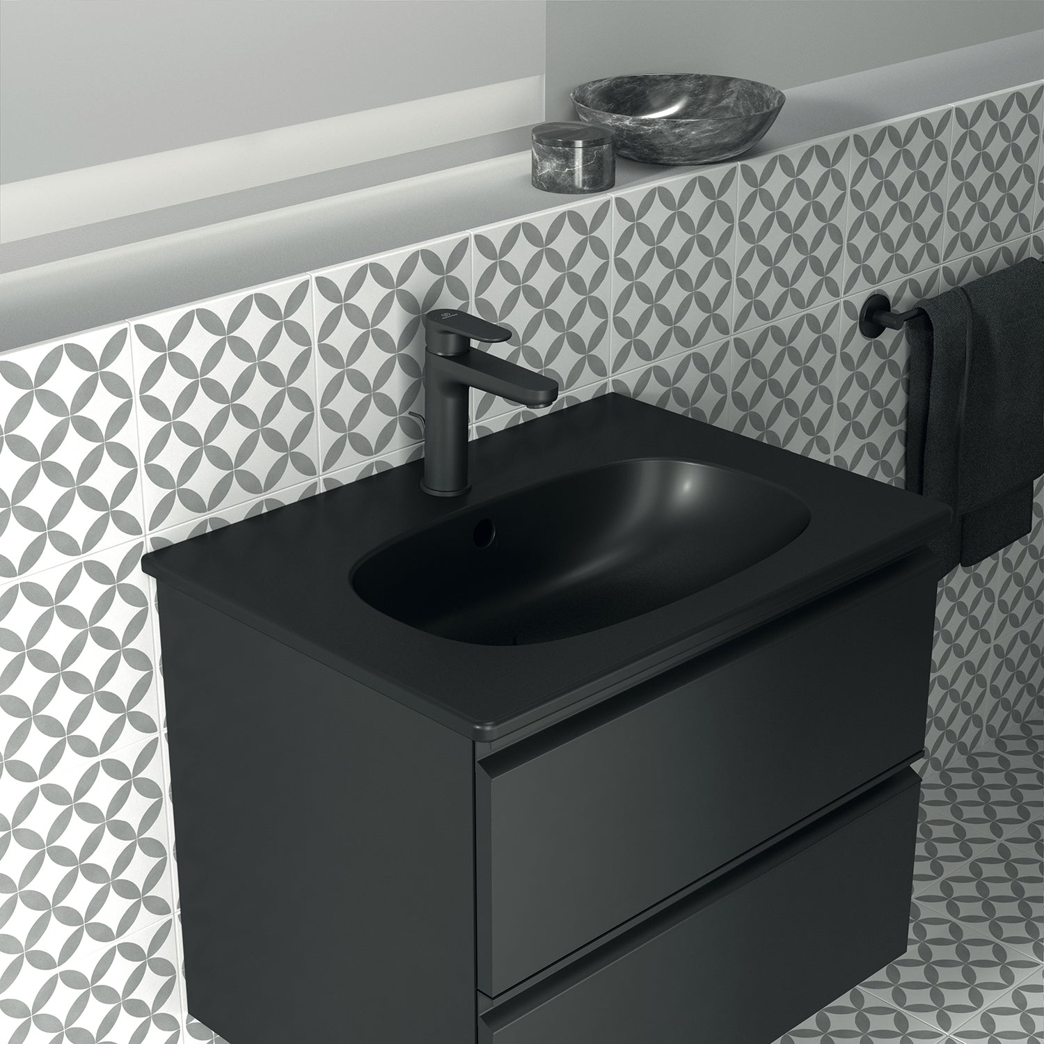 Lavabo sospeso Ideal Standard modello Tesi 62
