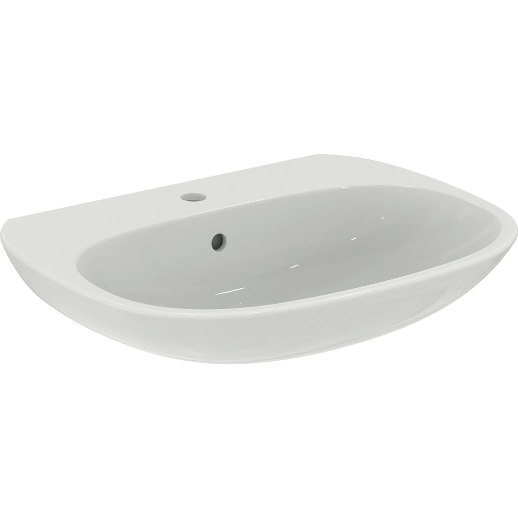Lavabo sospeso Ideal Standard modello Tesi 65x50 cm