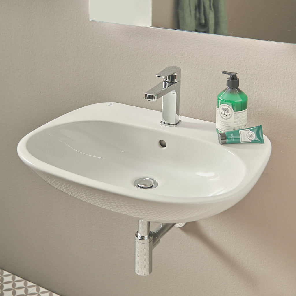 Lavabo sospeso Ideal Standard modello Tesi 60x47