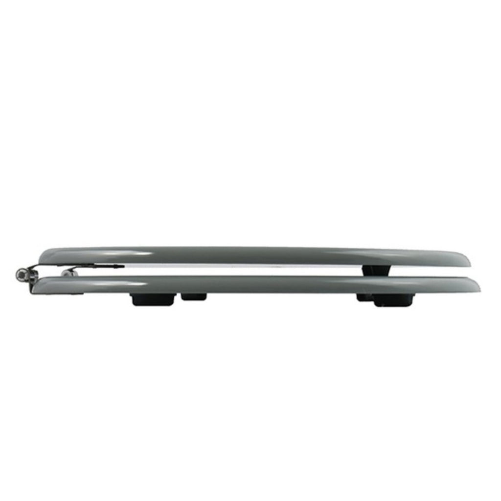 Sedile WC in MDF con cerniere in Acciaio Inox e stampa Sentiero di ciottoli - Grigio