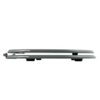 Sedile WC in MDF con cerniere in Acciaio Inox e stampa Sentiero di ciottoli - Grigio