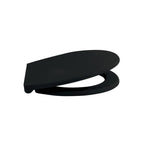 Sedile WC modello Harry in Polipropilene e cerniere in Zinco - Nero