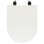 Sedile wc per Faleri vaso Duetto larghezza 35 cm cerniere regolabili