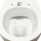 Wc filoparete con scarico traslato senza brida cm 54