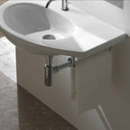 Portasciugamani in ottone cromato per Lavabo Globo Bowl Asimmetrico
