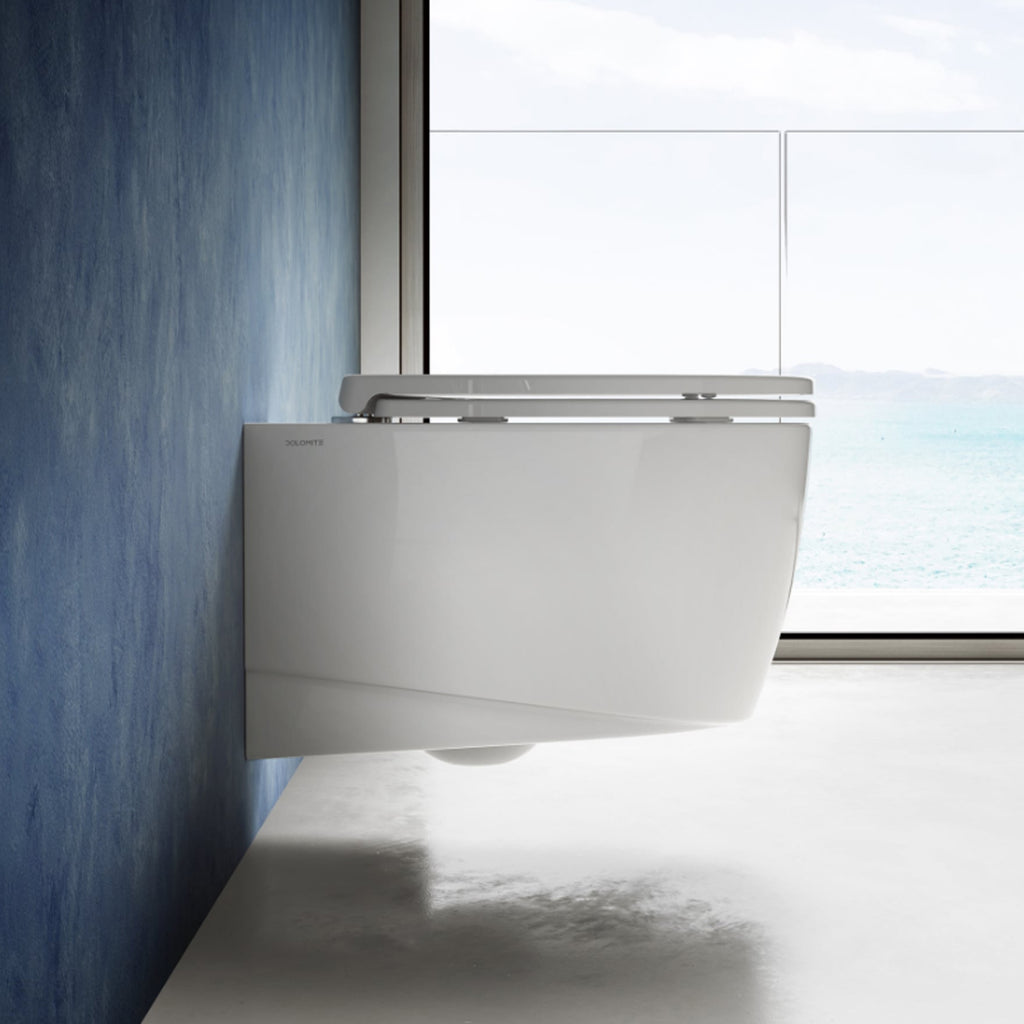 Wc Sospeso Demy Dolomite Per Bagno Moderno Sedile Softclose