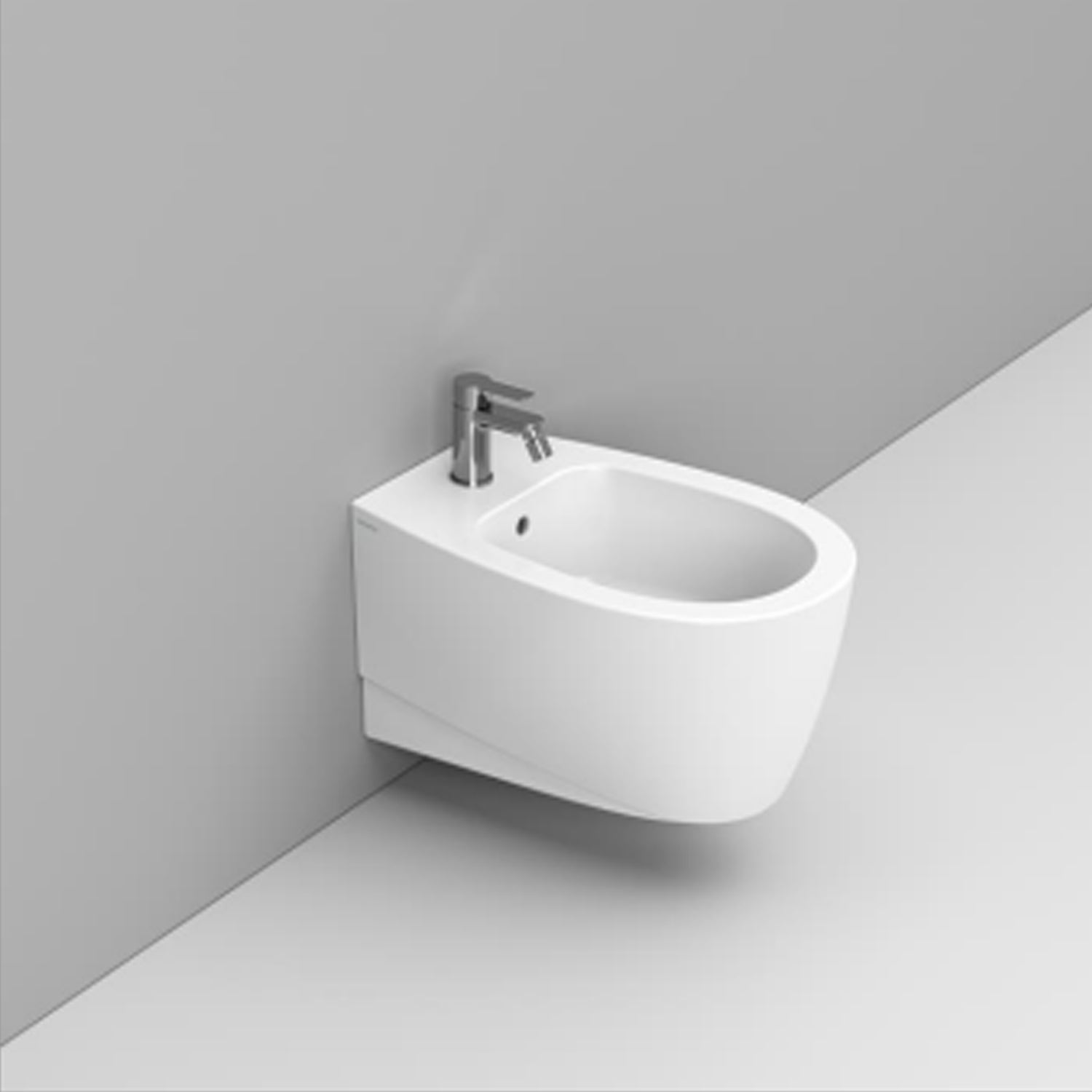 Coppia di sanitari sospesi Ceramica Dolomite modello Demy 54x36 cm con sedile Softclose