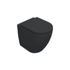 Sanitari Filomuro Rimless con copriwater Soft Close BathCore serie Infinity 53x36