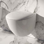 WC sospeso per bagni piccoli mascalzone con profonditÃ Â  ridotta di 48 cm Domus Falerii Mascalzone Con sedile Normal Close