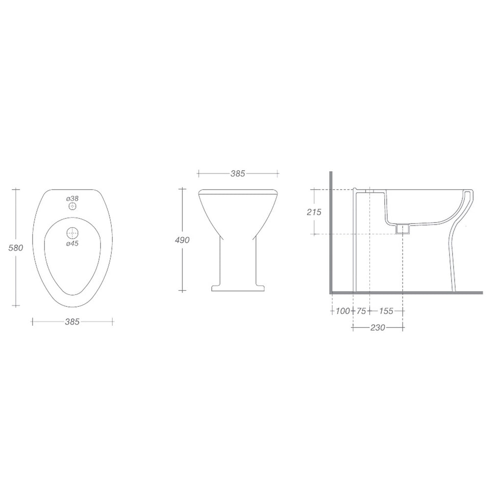 Bidet terza etÃ  e disabili BathCore