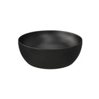 Lavabo da appoggio Ceramica Azzurra Elegance Circle 40 cm con bordo sottile - Carbonio/Antracite