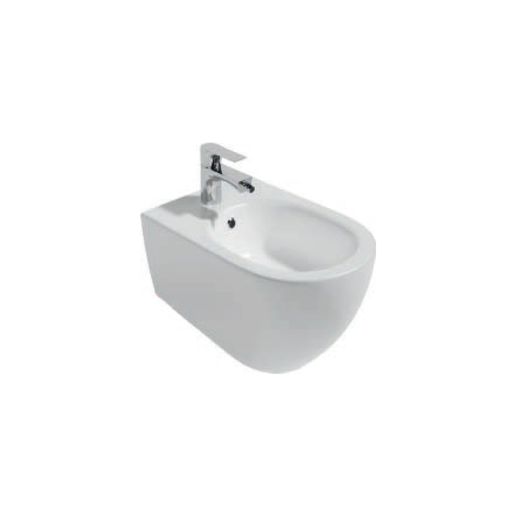 Bidet sospeso Rimless BathCore serie Infinity 53x36
