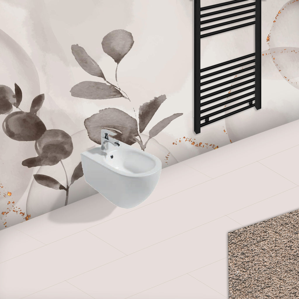 Bidet sospeso Rimless BathCore serie Infinity 53x36