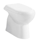 Sanitari con scarico a terra e sedile in termoindurente Ceramica Azzurra modello 'Diana' cm 55