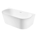 Vasca Freestanding modello Bari con troppo pieno cm 170x80xh58 - Bianco Lucido