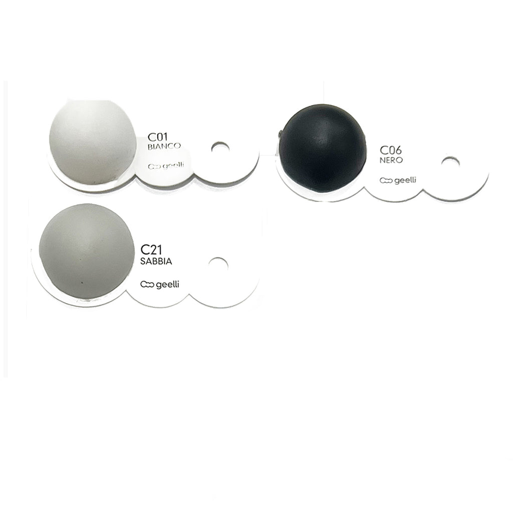 Lavabo morbido da appoggio in gel poliuretanico mod. COCCOLA GEELLI