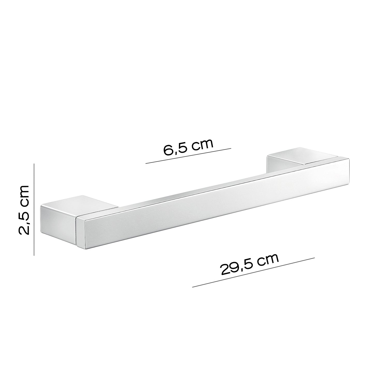 Maniglione di sicurezza 30 cm Gedy modello Elba - Cromato
